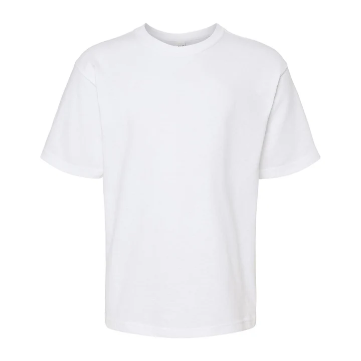 Playera Peso completo Juvenil (XCH, Blanco)