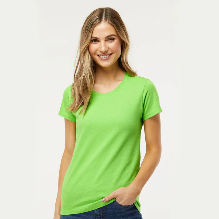 Playera Peso completo Dama (XCH, Blanco)